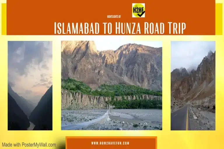 Highlights of Islamabad to Hunza Road Trip