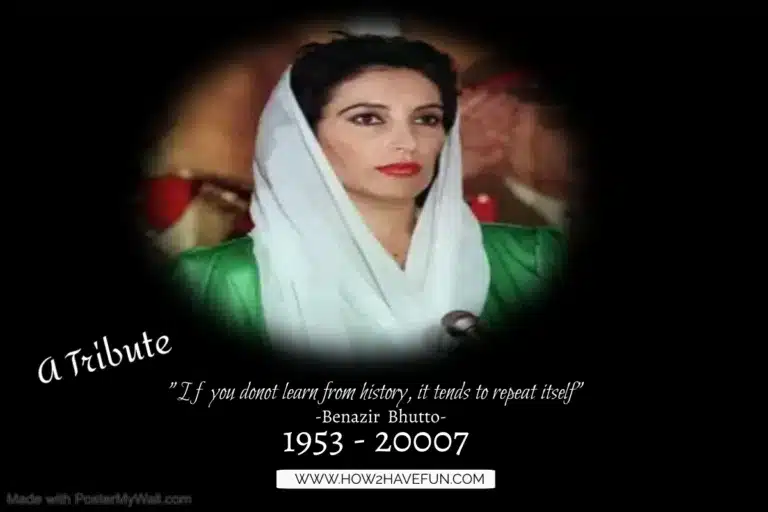 Benazir Bhutto of Pakistan