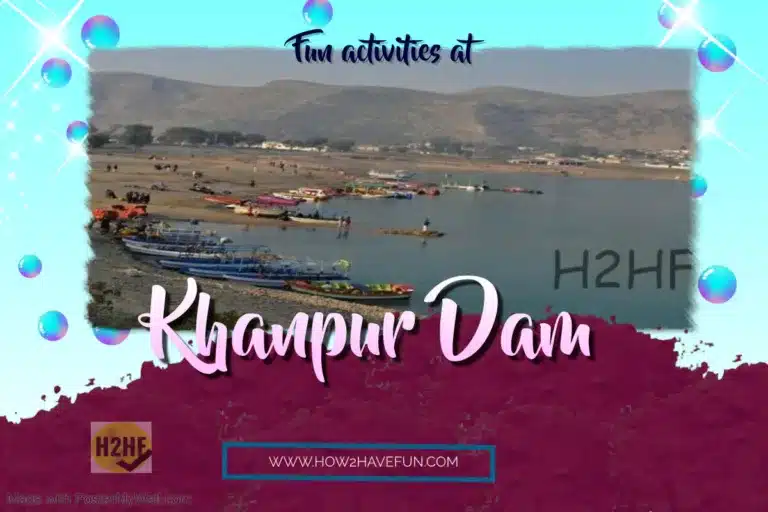 khanpur dam activities parasailing