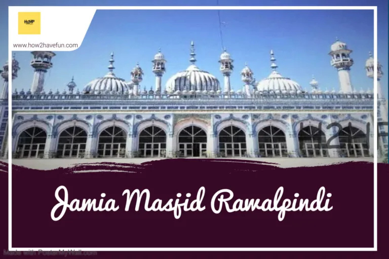Jamia Masjid and Temples in Rawalpindi Pakistan