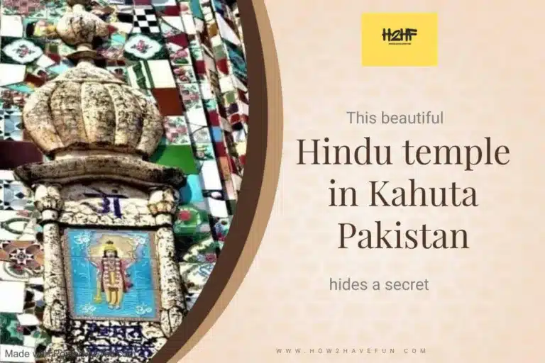 Hindu temple in Kahuta