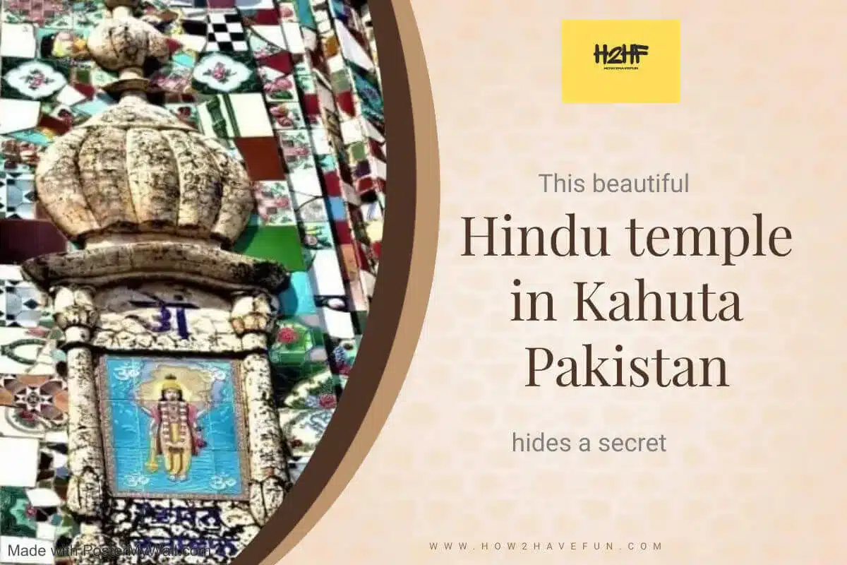 Hindu temple in Kahuta