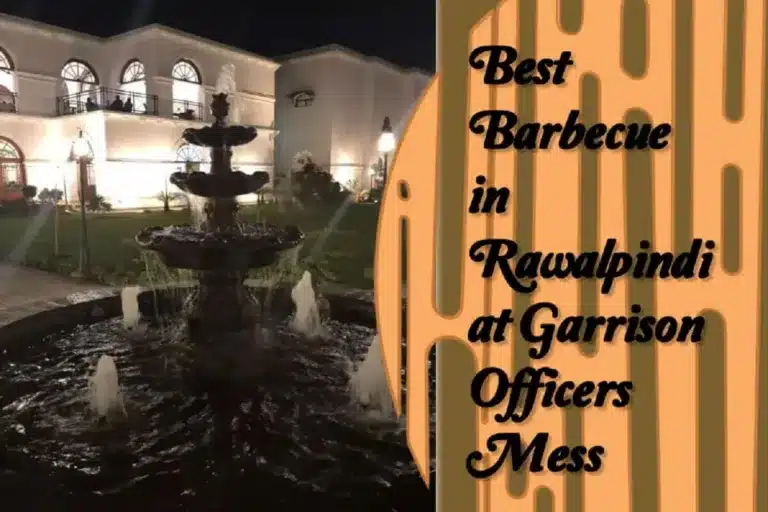 barbecue Garrison Officers Mess