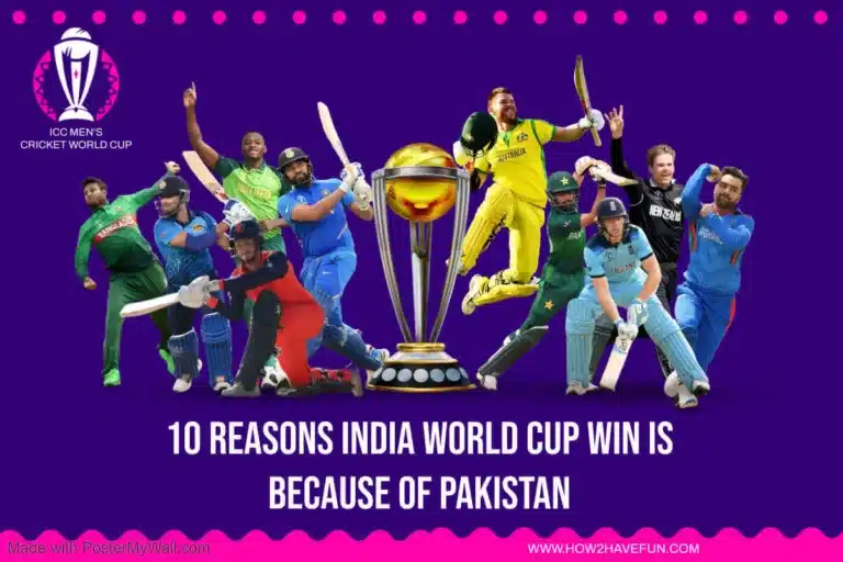 10 reasons India World Cup win is because of Pakistan
