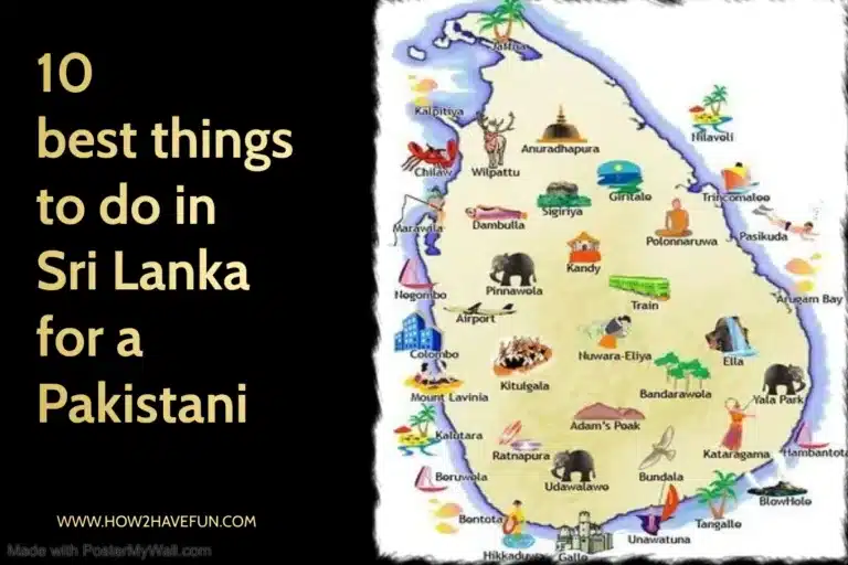10 best things to do in Sri Lanka for a Pakistani