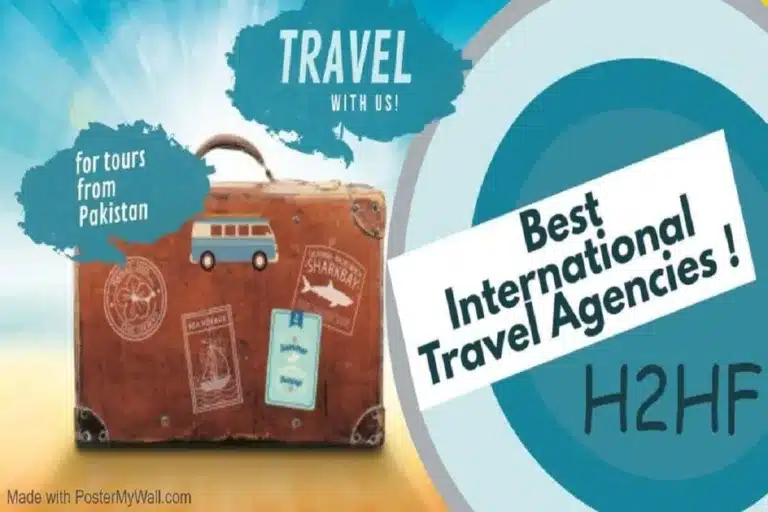 International Travel Agencies tours from Pakistan