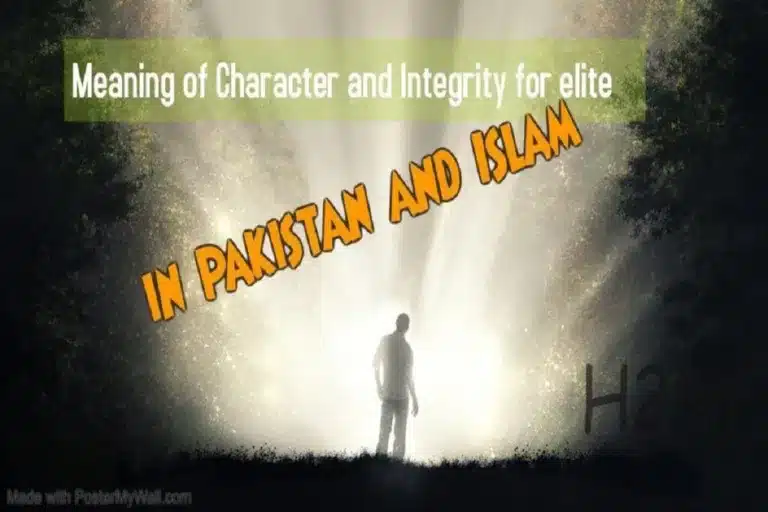 character in Islam
