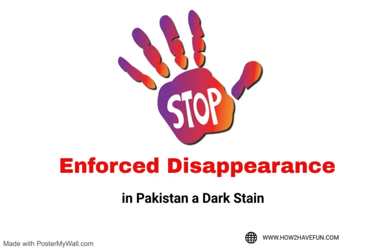 enforced disappearance in pakistan