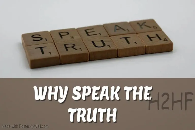 speak the truth