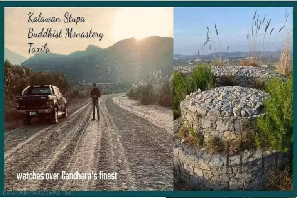 Kalawan Stupa Buddhist Monastery Taxila